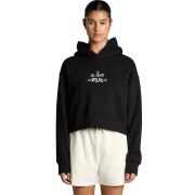 Hanorac Femei Crop Negru